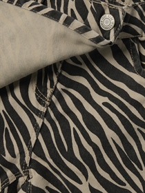 NAME IT Zebra Twill Skort Black